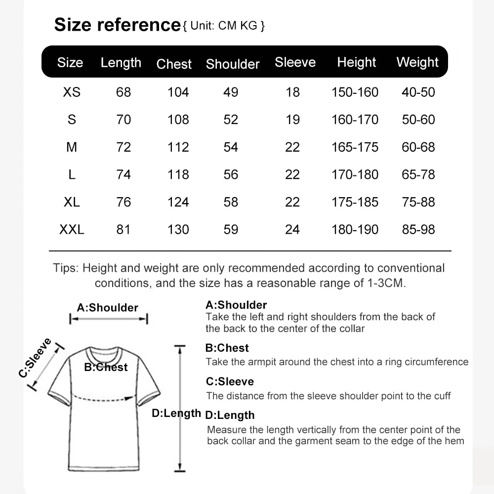 Summer Cotton  Casual Vintage  T-shirt