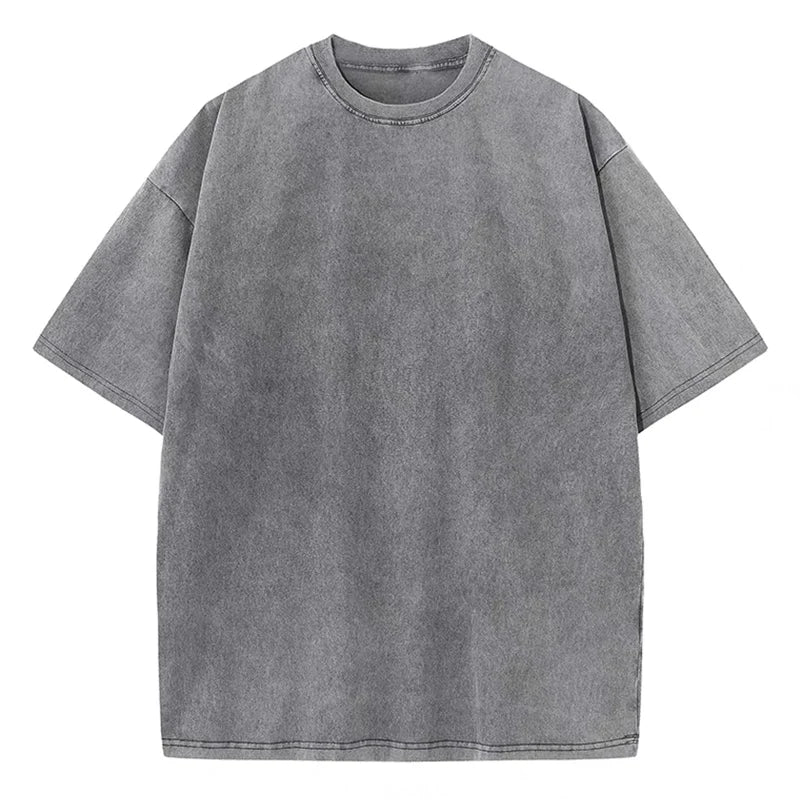Summer Cotton  Casual Vintage  T-shirt
