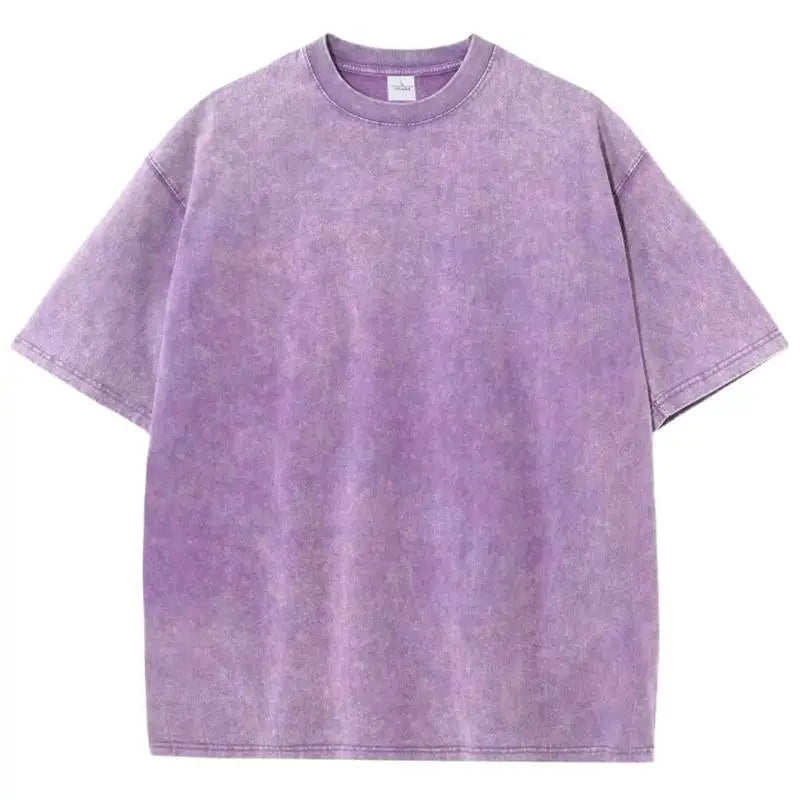 Summer Cotton  Casual Vintage  T-shirt