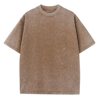Summer Cotton  Casual Vintage  T-shirt