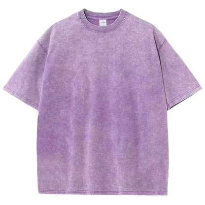 Summer Cotton  Casual Vintage  T-shirt