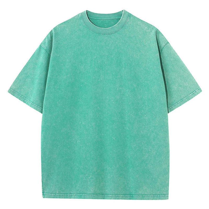 Summer Cotton  Casual Vintage  T-shirt