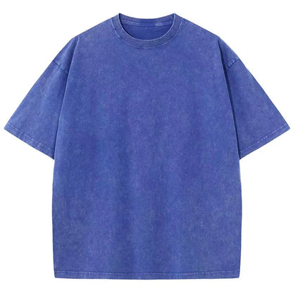 Summer Cotton  Casual Vintage  T-shirt