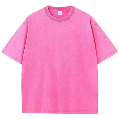 Summer Cotton  Casual Vintage  T-shirt